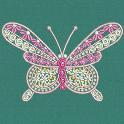 Fancy Butterfly 02 machine embroidery designs