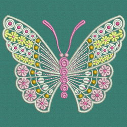 Fancy Butterfly 03 machine embroidery designs