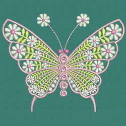 Fancy Butterfly 10 machine embroidery designs