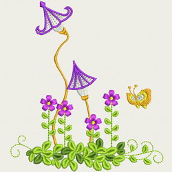 Fancy Street Lamp 10 machine embroidery designs