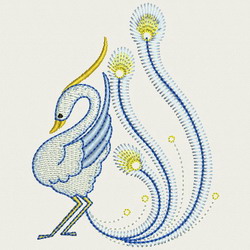 Crystal Bird 11 machine embroidery designs