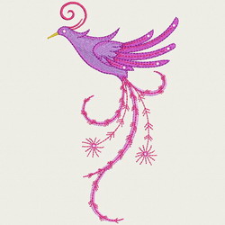 Crystal Bird 19 machine embroidery designs