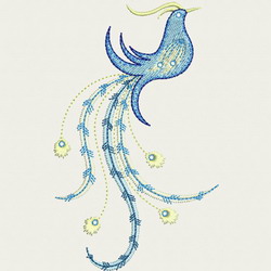 Crystal Bird 20 machine embroidery designs