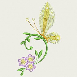 Crystal Butterfly 07 machine embroidery designs