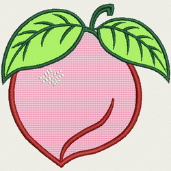 Applique Fruit 02 machine embroidery designs