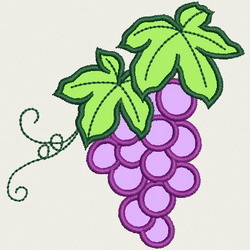 Applique Fruit 07 machine embroidery designs