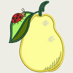 Applique Fruit 09 machine embroidery designs