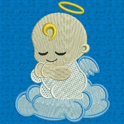 Baby Angel 03 machine embroidery designs
