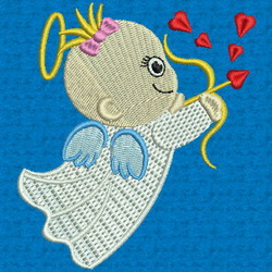 Baby Angel 04 machine embroidery designs