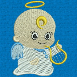Baby Angel 10 machine embroidery designs