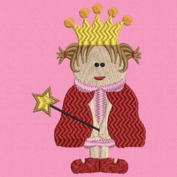 Pink Princess 03 machine embroidery designs