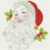 Vintage Santa Face(LG) 10