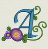 Flower Alphabet-a