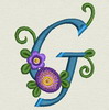 Flower Alphabet-g