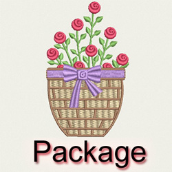 Baskets machine embroidery designs