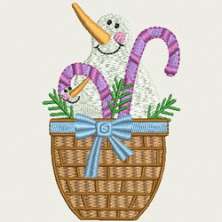 Baskets machine embroidery designs