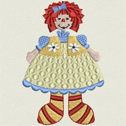 Annie Girl 10 machine embroidery designs