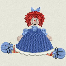 Annie Girl 11 machine embroidery designs