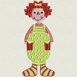 Annie Girl 15 machine embroidery designs