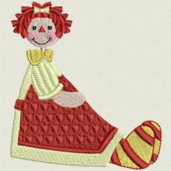 Annie Girl 17 machine embroidery designs