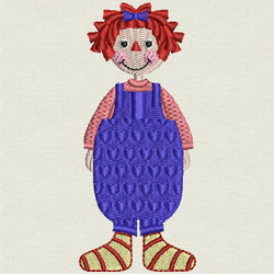 Annie Girl 20 machine embroidery designs