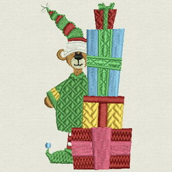 Beary Christmas II-19 machine embroidery designs