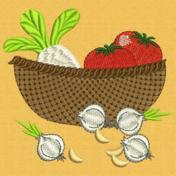 Vegetable 01 machine embroidery designs
