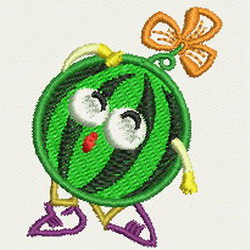 Fruit Face 04 machine embroidery designs