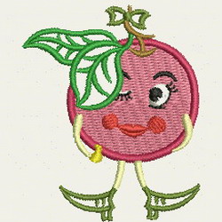 Fruit Face 05 machine embroidery designs