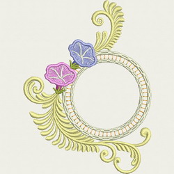 Decorative Flowers 02 machine embroidery designs