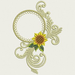 Decorative Flowers 10 machine embroidery designs