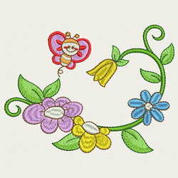 Cute Bee(LG) 05 machine embroidery designs