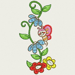 Cute Bee(SM) 06 machine embroidery designs