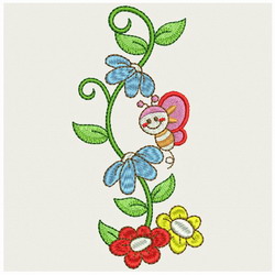 Cute Bee(LG) 06 machine embroidery designs