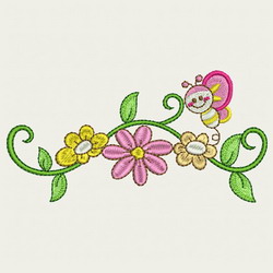 Cute Bee(LG) 10 machine embroidery designs