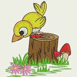 Cute Birds II-10 machine embroidery designs
