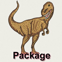 Dinosaurs machine embroidery designs