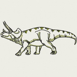 Vintage Dinosaurs 08 machine embroidery designs