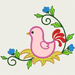 Applique Birds 10 machine embroidery designs