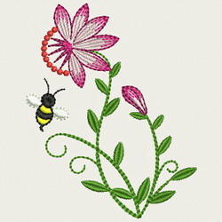 Bee Happy(SM) 08 machine embroidery designs