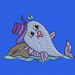 Cute Fish 05 machine embroidery designs
