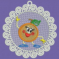 FSL Fruit Doily 04 machine embroidery designs