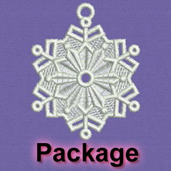 FSL Snowflakes machine embroidery designs