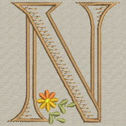 Daisy Alphabet-N