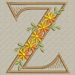 Daisy Alphabet-Z