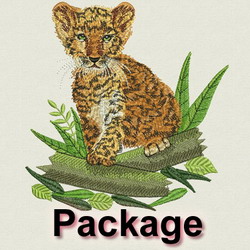 Wild Animals III machine embroidery designs