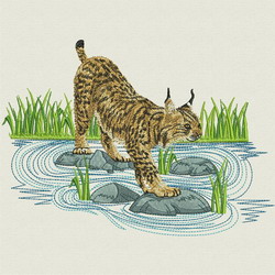 Wild Animals III 02 machine embroidery designs