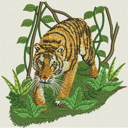 Wild Animals III 04 machine embroidery designs