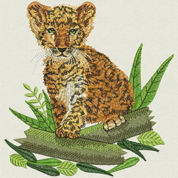 Wild Animals III 06 machine embroidery designs