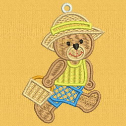 FSL Bear 02 machine embroidery designs